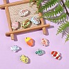 10Pcs 10 Styles Handmade Porcelain Beads PORC-YW0001-30-2