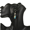 Ocean 304 Stainless Steel with AB Color Freshwater Shell Dangle Earrings EJEW-JE07382-2