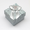 Square with Heart Cardboard Jewelry Boxes CBOX-Q034-10-3