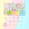 DIY Acrylic & Polymer Clay Beads Jewelry Making Findings Kits DIY-FS0006-86-7