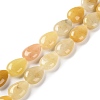 Natural Topaz Jade Beads Strands G-K357-A15-01-1