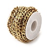 Ion Plating(IP) 304 Stainless Steel Figaro Chains CHS-V001-03G-3