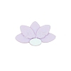 Lotus Food Grade Eco-Friendly Silicone Beads SIL-WH0013-50I-1