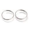 Non-Tarnish 304 Stainless Steel Plain Band Rings RJEW-B0006-7-01P-1