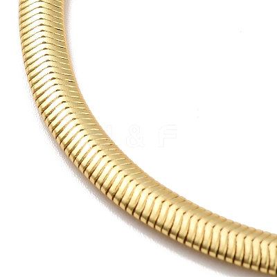 Rack Plating Brass Herringbone Chains Bracelet for Men Women BJEW-M227-01G-1