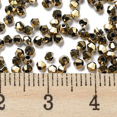 Full Plated Electroplate Glass Beads EGLA-M300-02A-FP01-1