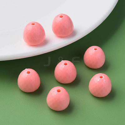 Opaque Acrylic Beads MACR-S373-10A-A08-1