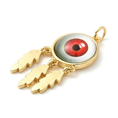 Real 18K Gold Plated Brass Pendants KK-A198-02G-02-1