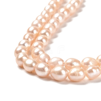 Natural Cultured Freshwater Pearl Beads Strands PEAR-E016-149-1