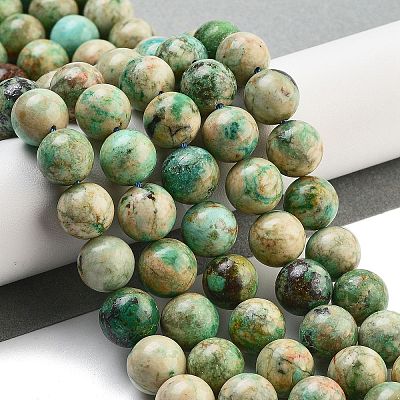 Natural Peruvian Turquoise(Jasper) Beads Strands G-Z062-A01-03-1