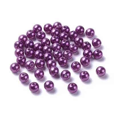 Imitation Pearl Acrylic Beads PL610-05-1