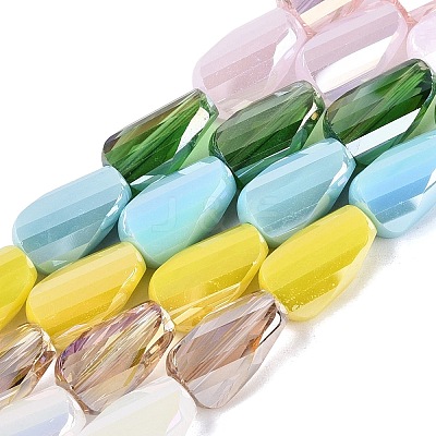 Electroplate Mixed Styles Glass Beads Strands EGLA-N022-10B-A05-1