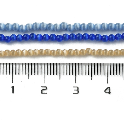 Cat Eye Beads Strands CE-Z001-01L-1