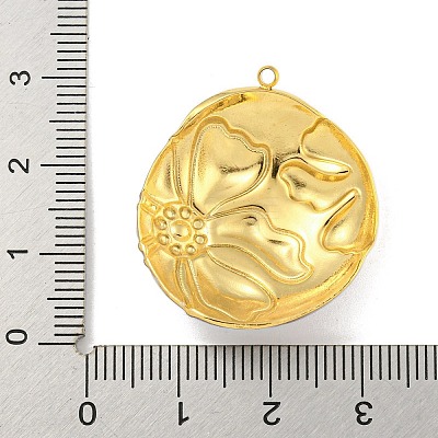 Ion Plating(IP) 304 Stainless Steel Rhinestone Pendants STAS-U007-07C-G-1