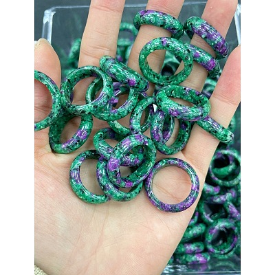 Natural Ruby in Zoisite Finger Rings WG8089A-25-1