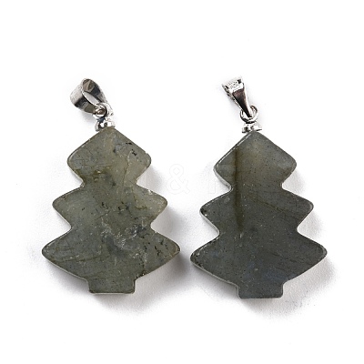 Natural Labradorite Pendants G-A203-01F-P-1