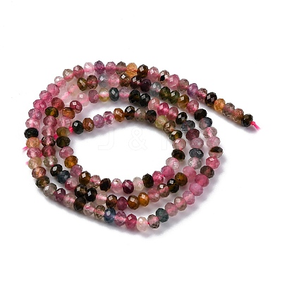 Natural Tourmaline Beads Strands G-B130-B01-01-1