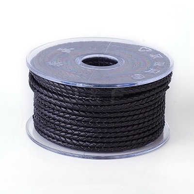 Braided Cowhide Cord WL-I003-3mm-B-05-1