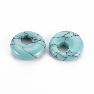 Synthetic Turquoise Pendants G-T122-67I-1