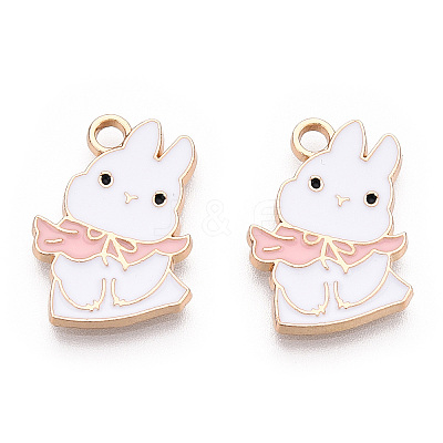 Alloy Enamel Pendants PALLOY-N170-035B-NR-1