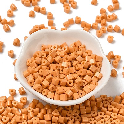 Baking Paint Glass Bead SEED-H002-K-D325-1