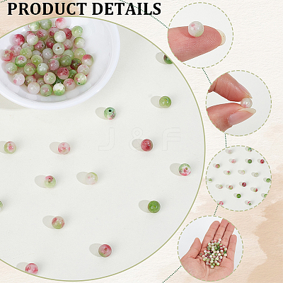 Natural Persian Jade Beads G-PA0002-33B-1
