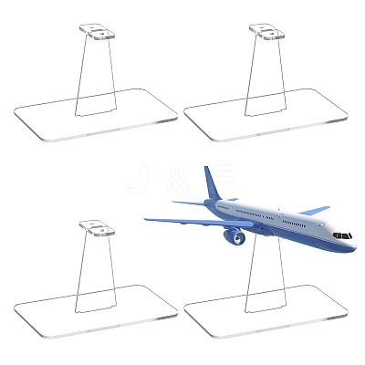 4Pcs Acrylic Action Figure Display Holders ODIS-GA0001-51A-1