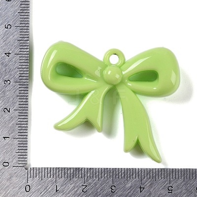 Spray Painted Opaque Acrylic Pendants SACR-Z003-01C-1