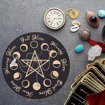 DIY Star Pattern Pendulum Board Dowsing Divination Making Kit DIY-CN0002-36-1