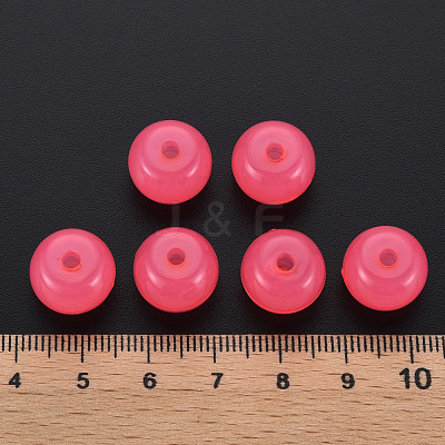 Imitation Jelly Acrylic Beads MACR-S373-14-EA09-1