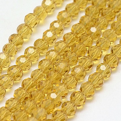 Glass Beads Strands X-EGLA-J042-4mm-10-1