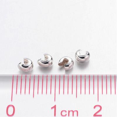Iron Crimp Beads Covers IFIN-H028-S-1