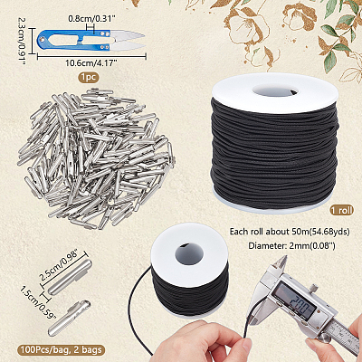 1 Roll Elastic Cord EW-NB0001-10A-1