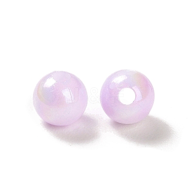 Opaque Acrylic Beads OACR-Z016-01B-03-1