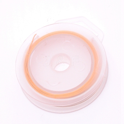 Round Copper Craft Wire CWIR-WH0001-0.5mm-15-1