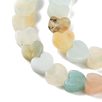 Natural Flower Amazonite Beads Strands G-M403-A34-02-1