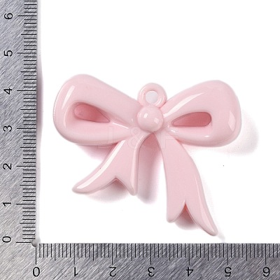 Spray Painted Opaque Acrylic Pendants SACR-Z003-01F-1