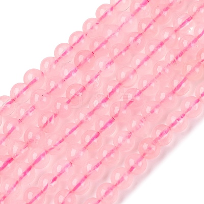 Natural Madagascar Rose Quartz Beads Strads X-G-D655-4mm-1