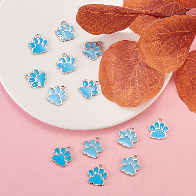 Enamel Pendants PALLOY-CJ0005-02-1