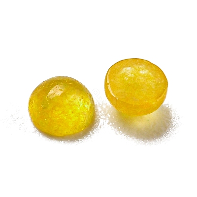 Natural White Jade Dyed Cabochons G-H309-02-06-1