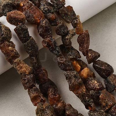 Raw Rough Natural Amber Beads Strands GG-CBAC13F-D01-01-1