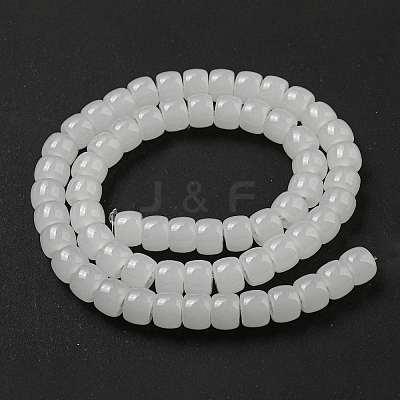 Imitation Jade Glass Beads Strands GLAA-NH0002-A05-1