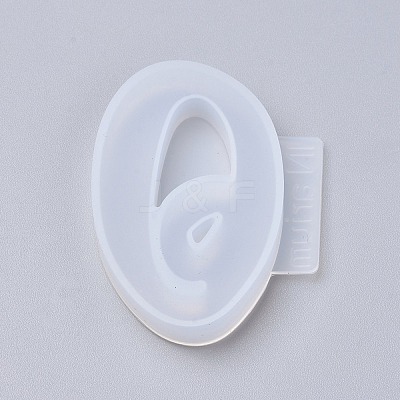 Letter DIY Silicone Molds DIY-I034-08O-1