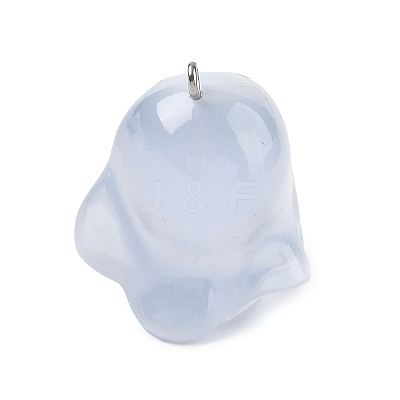 Halloween Transparent Resin Pendants LS-RESI-K047-01A-1