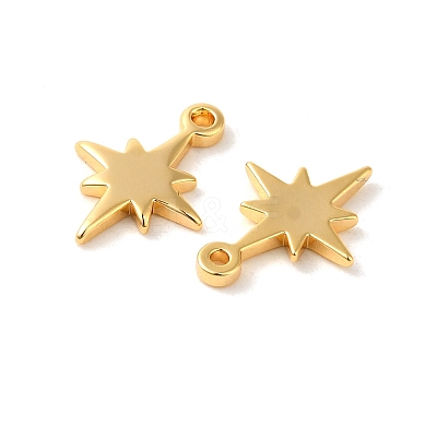 Brass Charms X-KK-F087-01G-01-1
