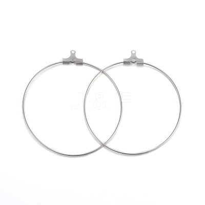 Tarnish Resistant 304 Stainless Steel Pendants STAS-F191-09P-E-1