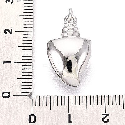Brass Micro Pave Clear Cubic Zirconia Pendants KK-N268-59P-1