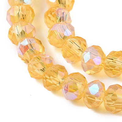 Electroplate Glass Beads Strands EGLA-A044-T2mm-L03-1