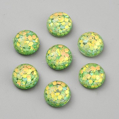 Transparent Resin Cabochons RESI-WH0038-47G-1