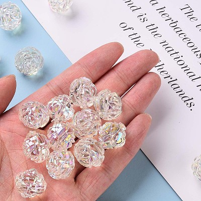 Transparent Acrylic Beads X-TACR-S154-31C-205-1